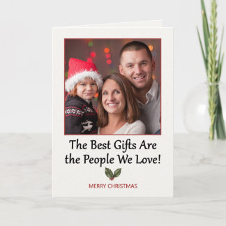 Cartes Pour Fêtes Annuelles Joyeux Noël à tous Insérez votre photo ici Noël
