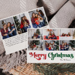 Cartes Pour Fêtes Annuelles Joyeux Noël année en revue Neuf photo<br><div class="desc">Célébrez la saison avec cette année unique et classique Joyeux Noël en revue neuf cartes de vacances photo avec une touche de charme vintage. Le design minimaliste présente une élégante palette de couleurs rouge et verte, évoquant l'esprit cosy de l'hiver. Son attrait moderne et ludique, associé à la formulation traditionnelle,...</div>