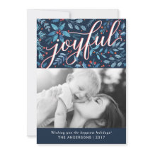 Joyeux Noël Aquarelle Foliage Photo de vacances