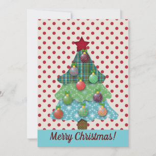 Cartes Pour Fêtes Annuelles Joyeux Noël! Arbre de surface Vous Customisez