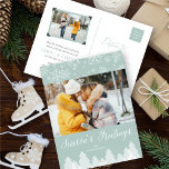 Cartes Pour Fêtes Annuelles Joyeux Noël Arbres Snowflakes Winter Wonderland<br><div class="desc">Conçu par fat*fa*tin. Facile à customiser avec votre propre texte,  photo ou image. Pour des demandes personnalisées,  veuillez contacter fat*fa*tin directement. Des frais personnalisés s'appliquent. www.zazzle.com/fat_fa_tin www.zazzle.com/color_therapy www.zazzle.com/fatfatin_blue_knot www.zazzle.com/fatfatin_red_knot www.zazzle.com/fatfatin_mini_me www.zazzle.com/fatfatin_box www.zazzle.com/fatfatin_design www.zazzle.com/fatfatin_ink</div>