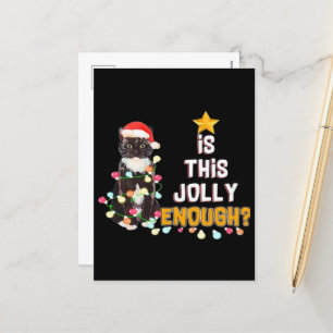 Cartes Pour Fêtes Annuelles Joyeux Noël aux chats
