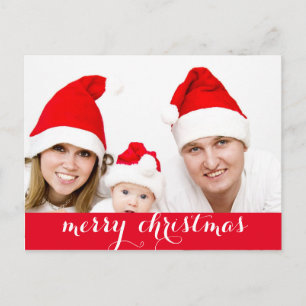 Cartes Pour Fêtes Annuelles Joyeux Noël avec Amour Photo Holiday