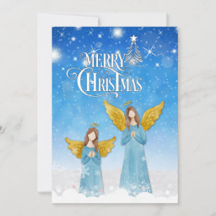 Cartes Pour Fêtes Annuelles Joyeux Noël avec la Bible Verse