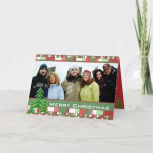 Cartes Pour Fêtes Annuelles Joyeux Noël avec votre photo