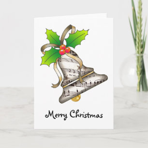 Cartes Pour Fêtes Annuelles Joyeux Noël Bell