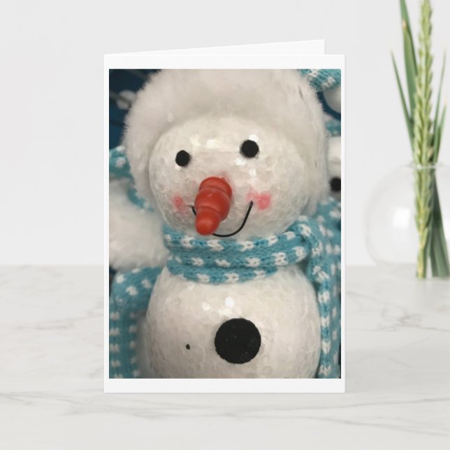 CARTES POUR FÊTES ANNUELLES JOYEUX NOËL & BIEN LE BONJOUR PENDANT LES FÊTES (Devant)