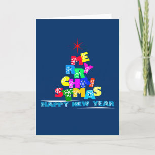 Cartes Pour Fêtes Annuelles Joyeux Noël Bonne année