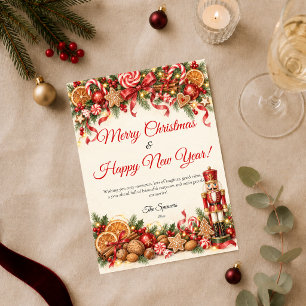 Cartes Pour Fêtes Annuelles Joyeux Noël Bonne Année festive