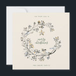 Cartes Pour Fêtes Annuelles Joyeux Noël | Bonne année | Vert crème<br><div class="desc">Joyeux Noël | Bonne année | Carte de vacances Crème verte</div>