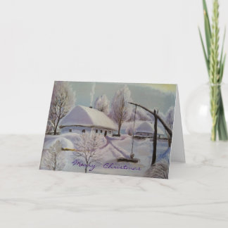 Cartes Pour Fêtes Annuelles Joyeux Noël~Bonnes Fêtes