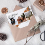Cartes Pour Fêtes Annuelles Joyeux Noël Calligraphie Citrus Botanique Photo<br><div class="desc">Vous cherchez une façon unique et festive d'envoyer des voeux de vacances cette année? Joyeux Noël Calligraphie Citrus Botanical Photo Holiday Card! Cette belle carte présente trois de vos photos préférées, décorées avec des plantes d'aquarelle d'agrumes, de pins, d'anis étoilé et de cannelle. Le message "Joyeux Noël" est écrit à...</div>