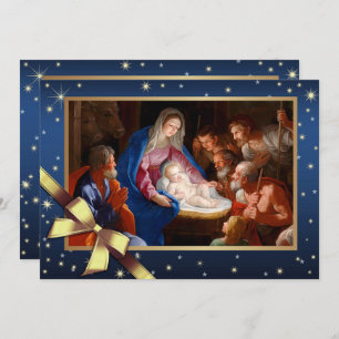 Cartes Pour Fêtes Annuelles Joyeux Noël.Cartes de Noël des Beaux Arts Religieu
