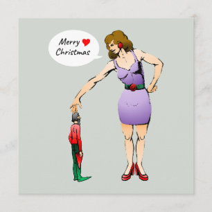 Cartes Pour Fêtes Annuelles Joyeux Noël cher elfe