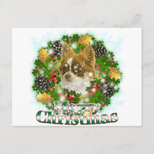 Cartes Pour Fêtes Annuelles Joyeux Noël Chihuahua