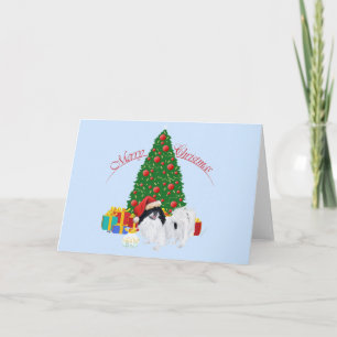 Cartes Pour Fêtes Annuelles Joyeux Noël Chin Japonais