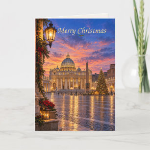Cartes Pour Fêtes Annuelles Joyeux Noël Cité du Vatican