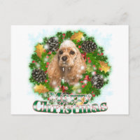 Joyeux Noël Cocker Spaniel