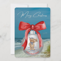 Joyeux Noël côtier Hilton Head Island Beach