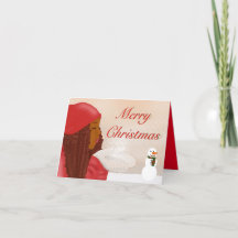 Joyeux Noël dans la neige (Salutation de Personnal