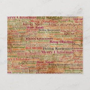 Cartes Pour Fêtes Annuelles Joyeux Noël dans le monde