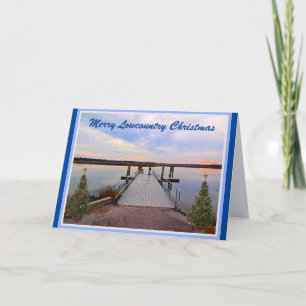 Cartes Pour Fêtes Annuelles Joyeux Noël dans les basses terres Bluffton Caroli