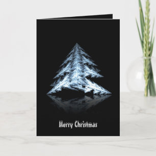 Cartes Pour Fêtes Annuelles Joyeux Noël d'arbre gothique