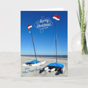 Cartes Pour Fêtes Annuelles Joyeux Noël de Hilton Head Island Coastal