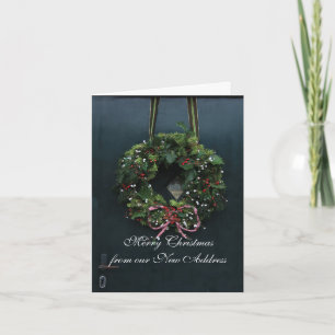 Cartes Pour Fêtes Annuelles Joyeux Noël de la nouvelle adresse
