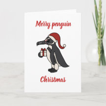 Joyeux Noël de manchot