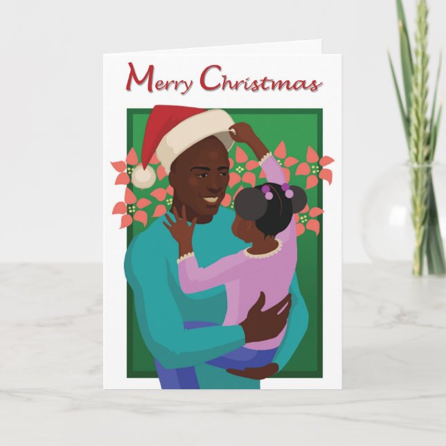 Cartes Pour Fêtes Annuelles Joyeux Noël de papa (Devant)