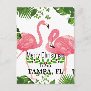 Cartes Pour Fêtes Annuelles Joyeux Noël de Tampa, FL