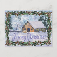 JOYEUX NOËL de VIEILLE GRANGE d'HIVER par SHARON