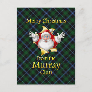 Cartes Pour Fêtes Annuelles Joyeux Noël du Clan Murray