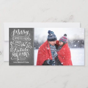 Cartes Pour Fêtes Annuelles Joyeux Noël du futur M. et Mme