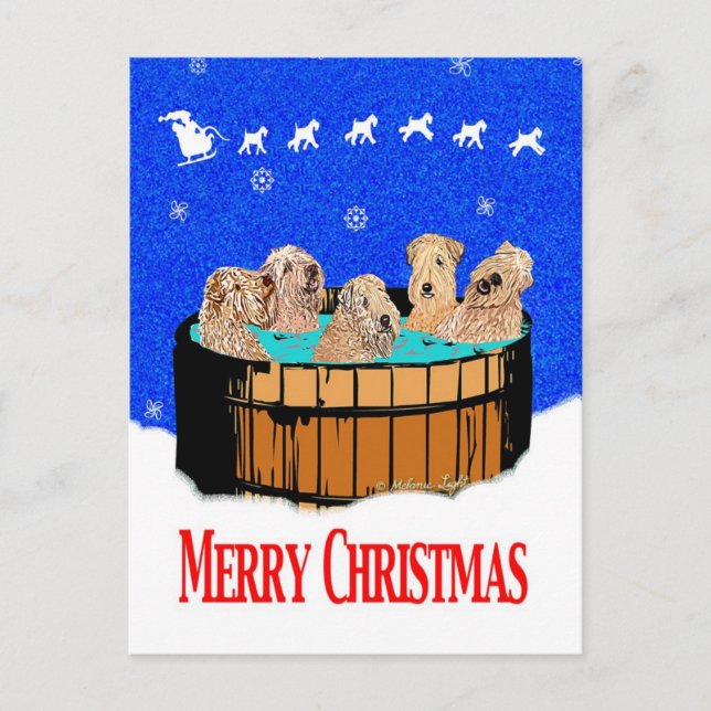 CARTES POUR FÊTES ANNUELLES JOYEUX NOËL DU NORD DE LA CALIFORNIE (Devant)