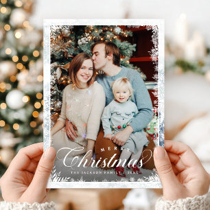 Cartes Pour Fêtes Annuelles Joyeux Noël élégant