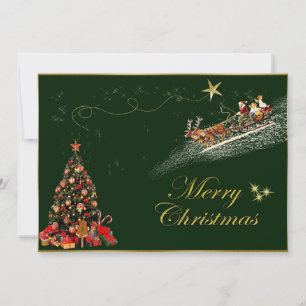 Cartes Pour Fêtes Annuelles Joyeux Noël élégant