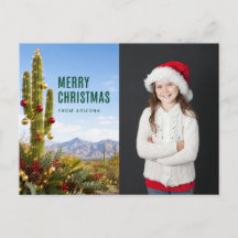 Joyeux Noël en Arizona Photo de famille personnali