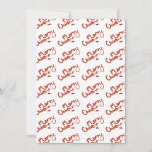 Cartes Pour Fêtes Annuelles Joyeux Noël en peinture Puzzle/Jigsaw