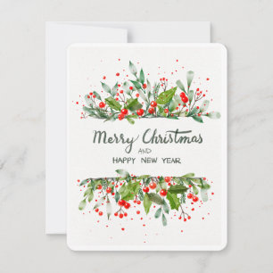 CARTES POUR FÊTES ANNUELLES JOYEUX NOËL ET BONNE ANNÉE