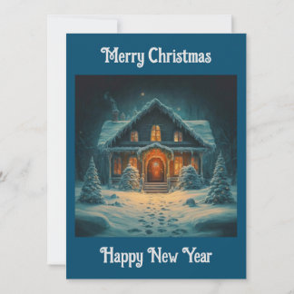 Cartes Pour Fêtes Annuelles Joyeux Noël et Bonne Année