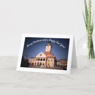 Cartes Pour Fêtes Annuelles Joyeux Noël et Bonne Année - Brasov