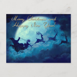 Cartes Pour Fêtes Annuelles joyeux noël et heureux nouvel an