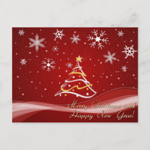 Cartes Pour Fêtes Annuelles joyeux noël et heureux nouvel an