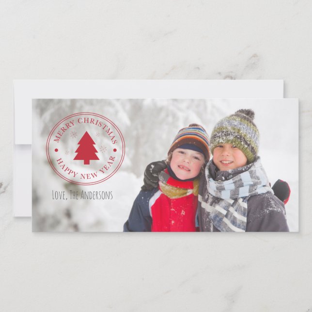Cartes Pour Fêtes Annuelles Joyeux Noël et Joyeux Noël et Joyeux Noël (Devant)