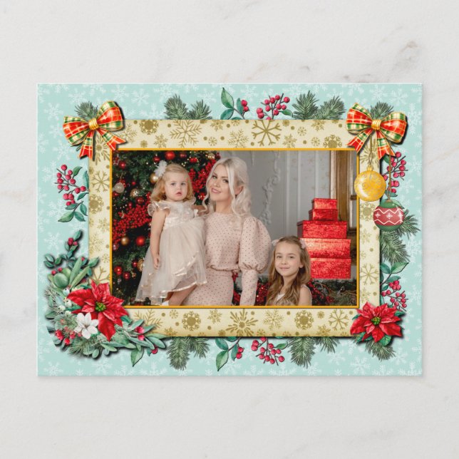 Cartes Pour Fêtes Annuelles Joyeux Noël et Joyeux Nouvel An par amour (Devant)