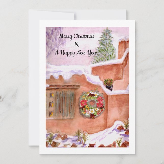 Cartes Pour Fêtes Annuelles Joyeux Noël et une bonne année (Devant)