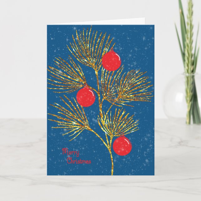 Cartes Pour Fêtes Annuelles Joyeux Noël Étape Papa, ou autre objet (Devant)