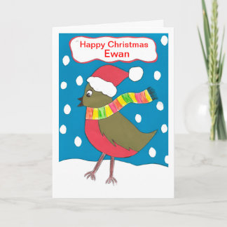 Cartes Pour Fêtes Annuelles Joyeux Noël Ewan